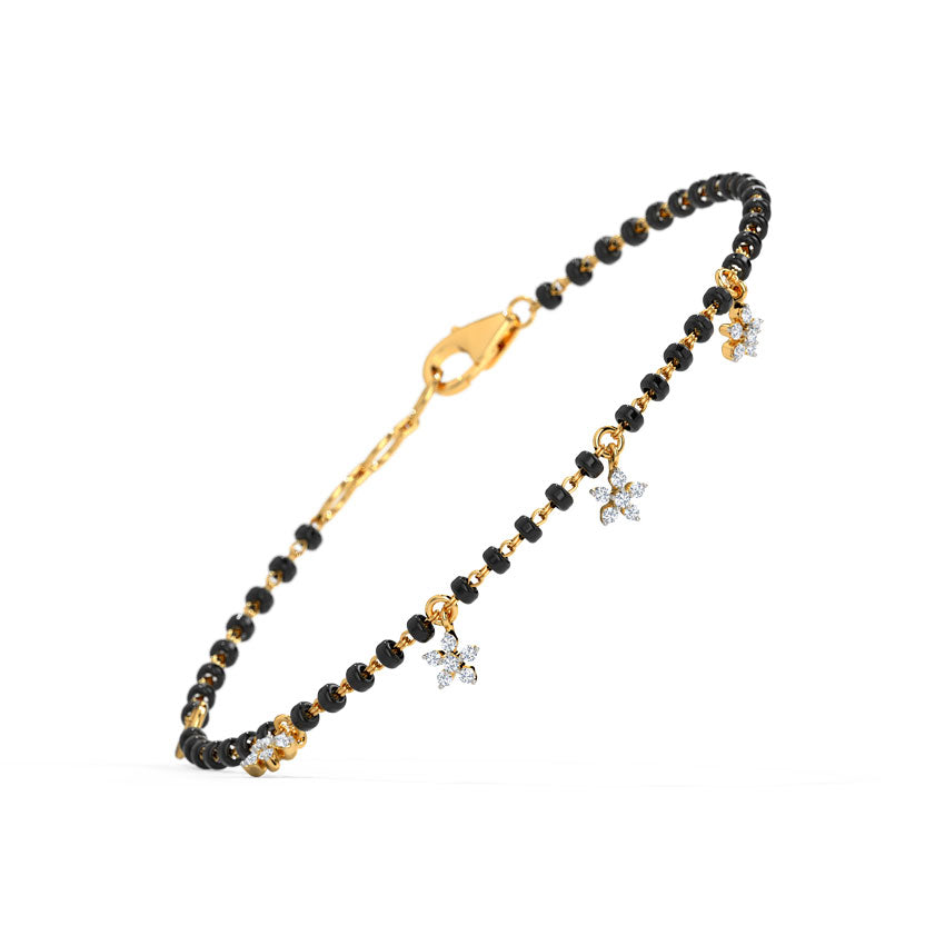 Nisha Diamond Mangalsutra Bracelet