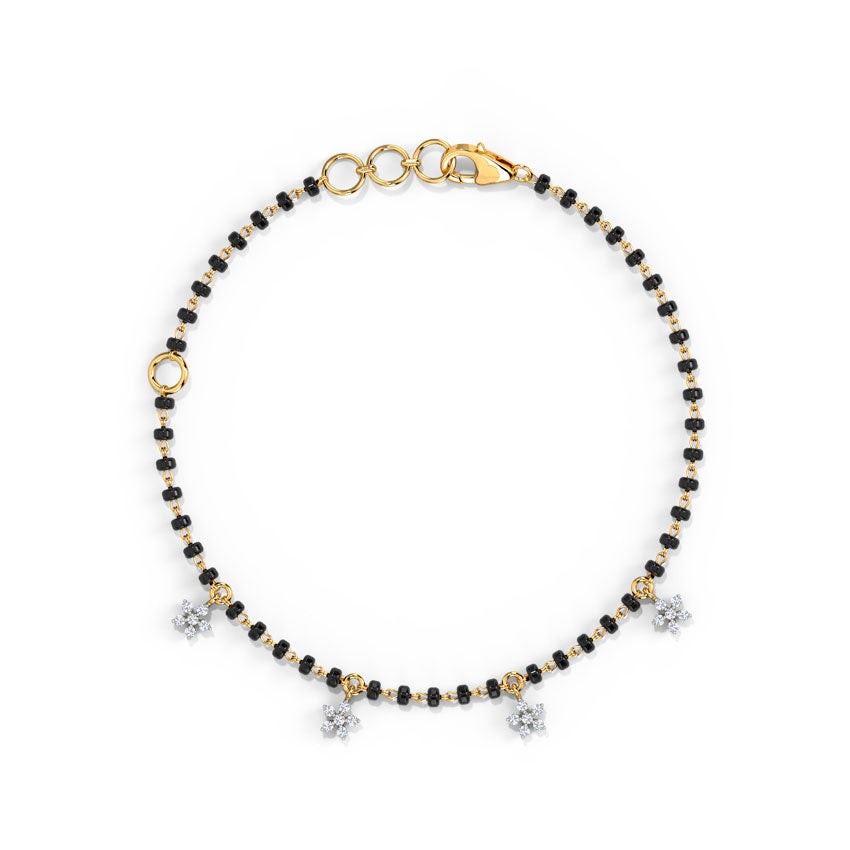 Nisha Diamond Mangalsutra Bracelet