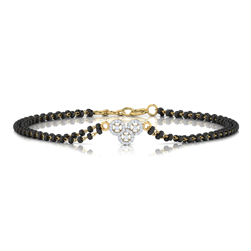Maya Diamond Mangalsutra Bracelet