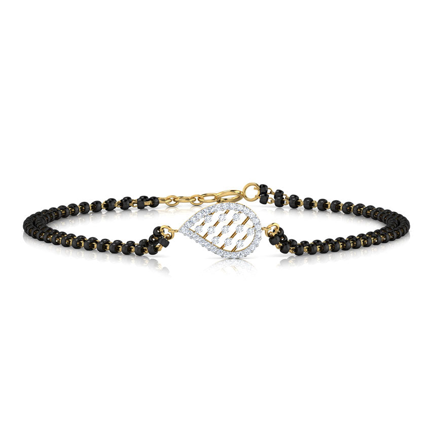Misty Diamond Mangalsutra Bracelet
