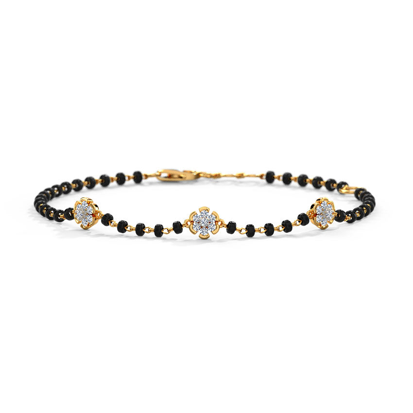 Odette Diamond Mangalsutra Bracelet
