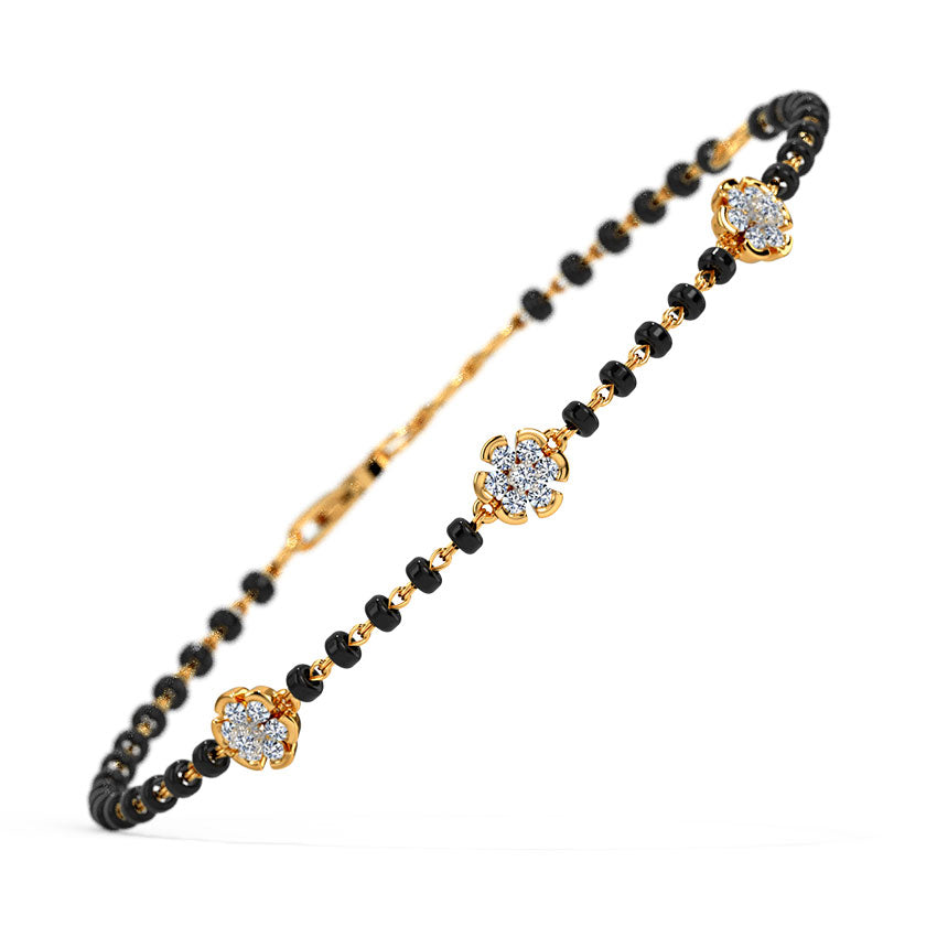 Odette Diamond Mangalsutra Bracelet