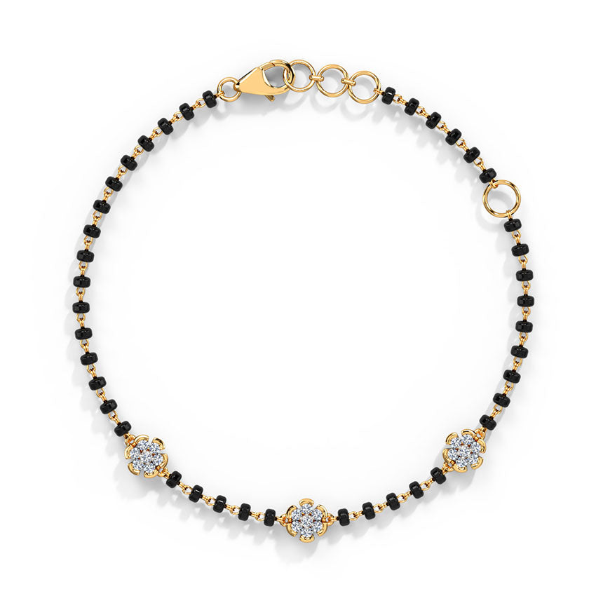 Odette Diamond Mangalsutra Bracelet