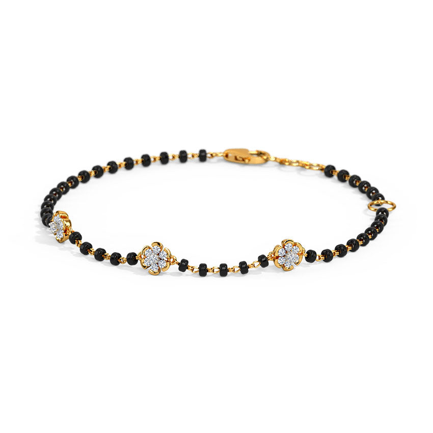 Odette Diamond Mangalsutra Bracelet