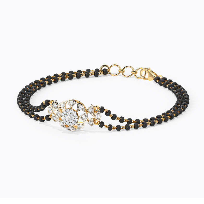 Miranda Diamond Mangalsutra Bracelet