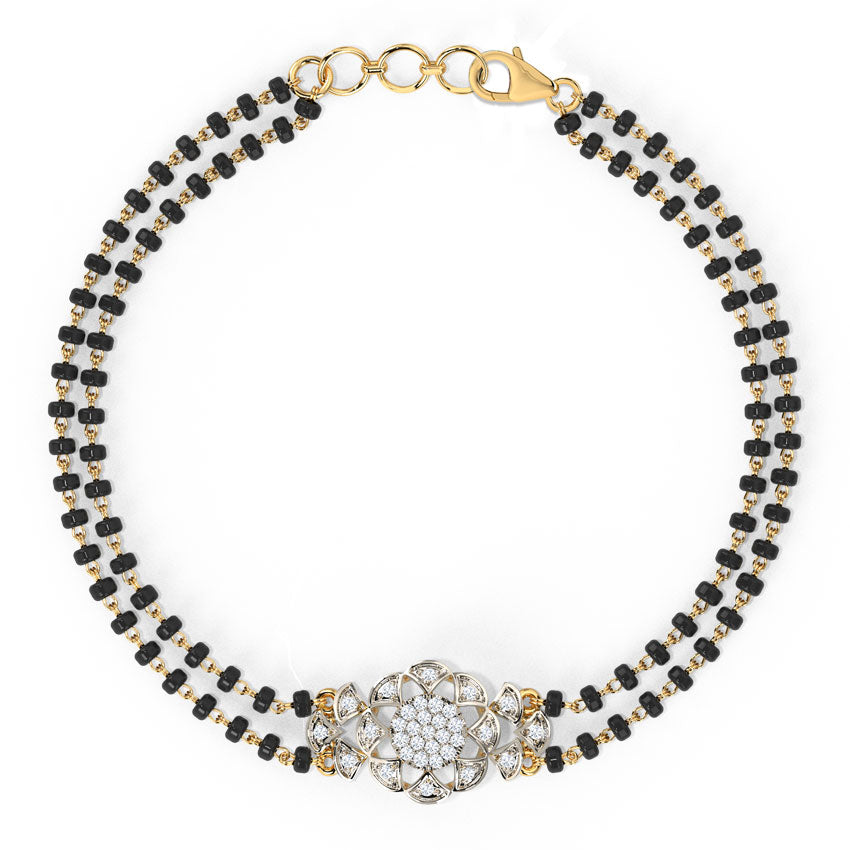 Miranda Diamond Mangalsutra Bracelet