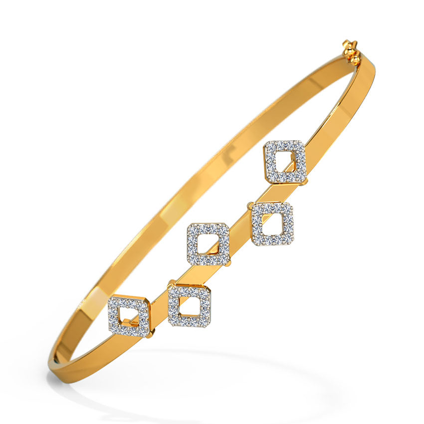 Suzie Block Diamond Bracelet