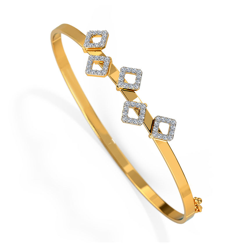 Suzie Block Diamond Bracelet