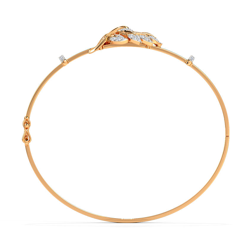 Mendel Leaf Diamond Bracelet