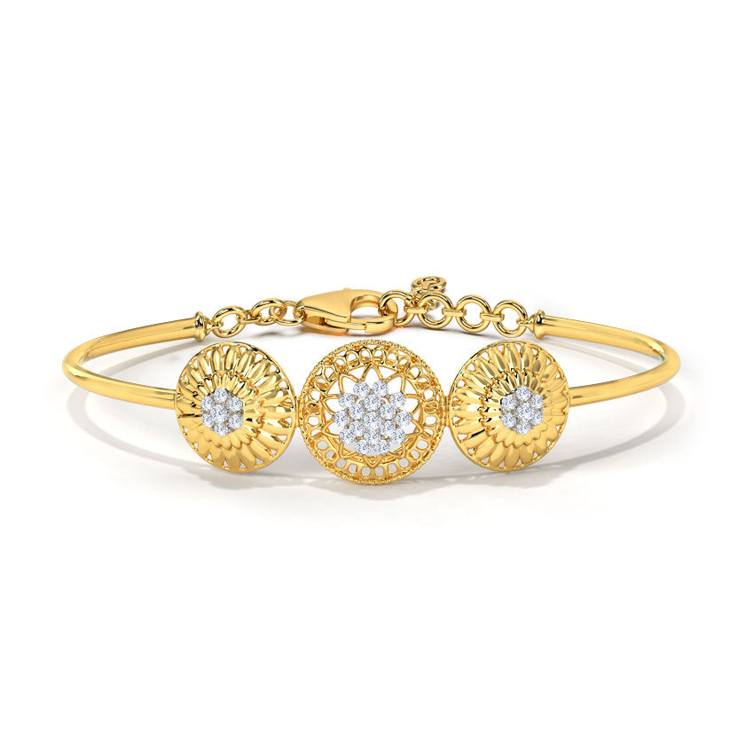 Dome Trio Diamond Bracelet