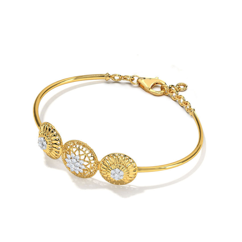 Dome Trio Diamond Bracelet