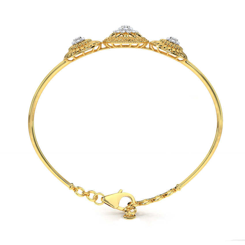Dome Trio Diamond Bracelet