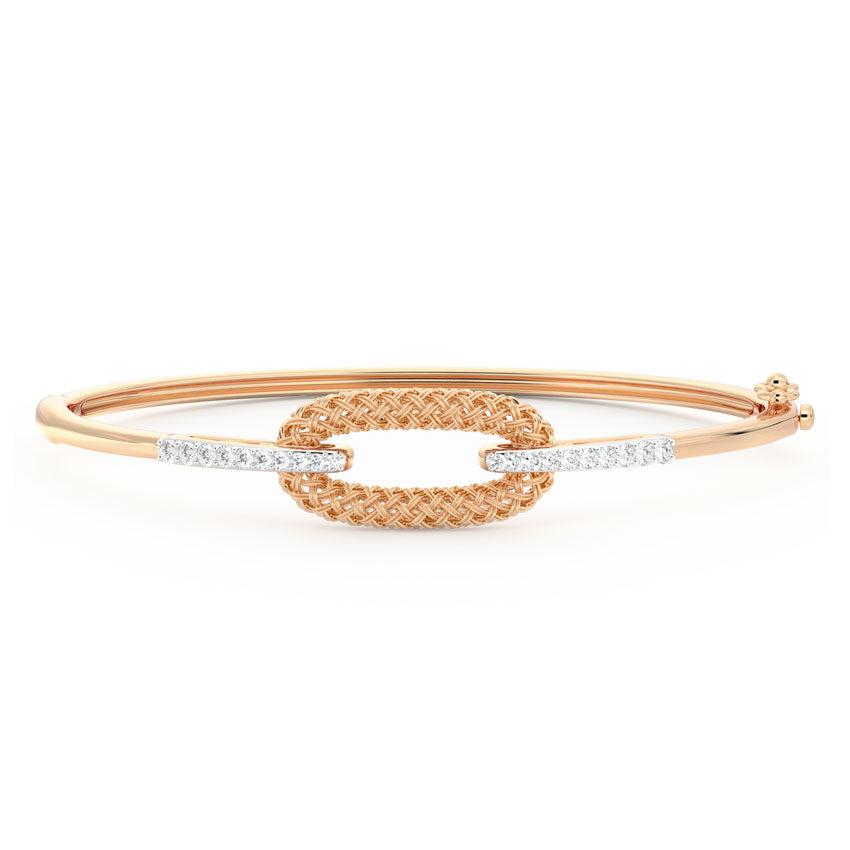 Ethereal Twill Diamond Bracelet
