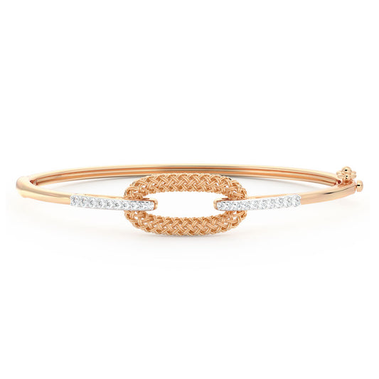 Ethereal Twill Diamond Bracelet