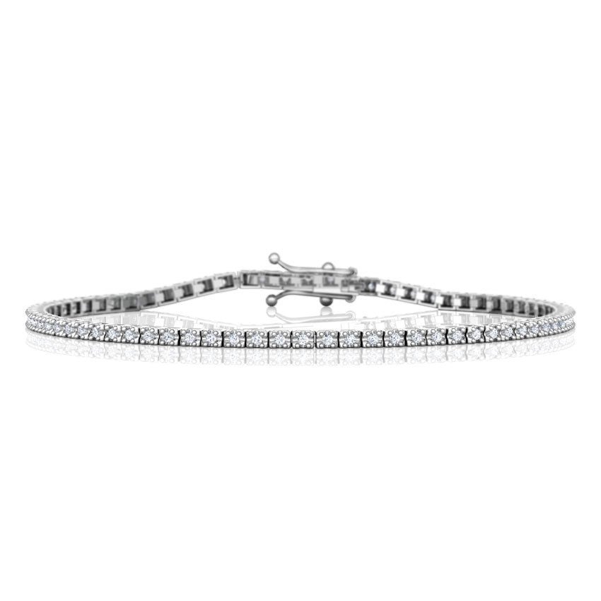Radiance Tennis Diamond Bracelet