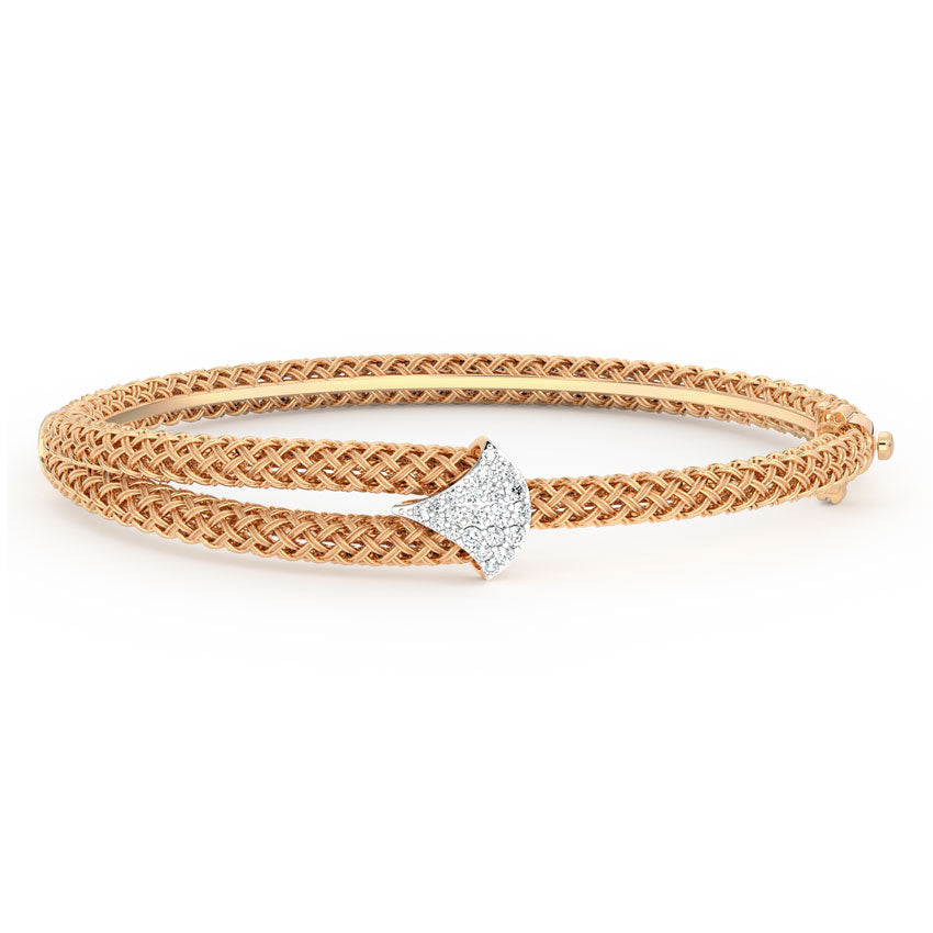 Blaze Twill Diamond Bracelet