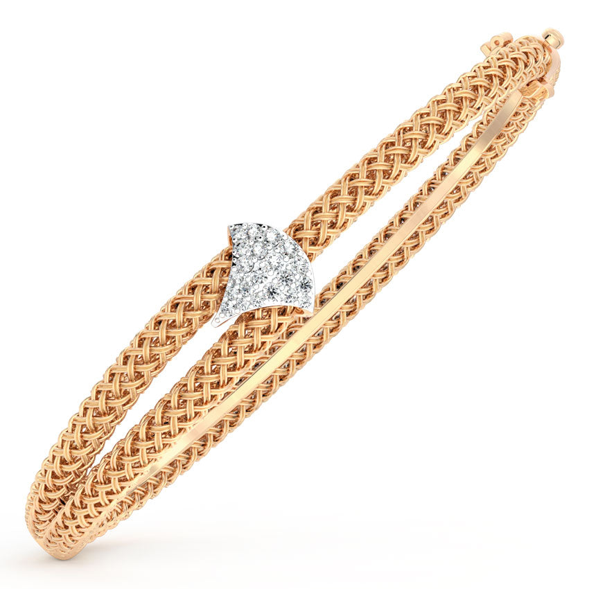 Blaze Twill Diamond Bracelet