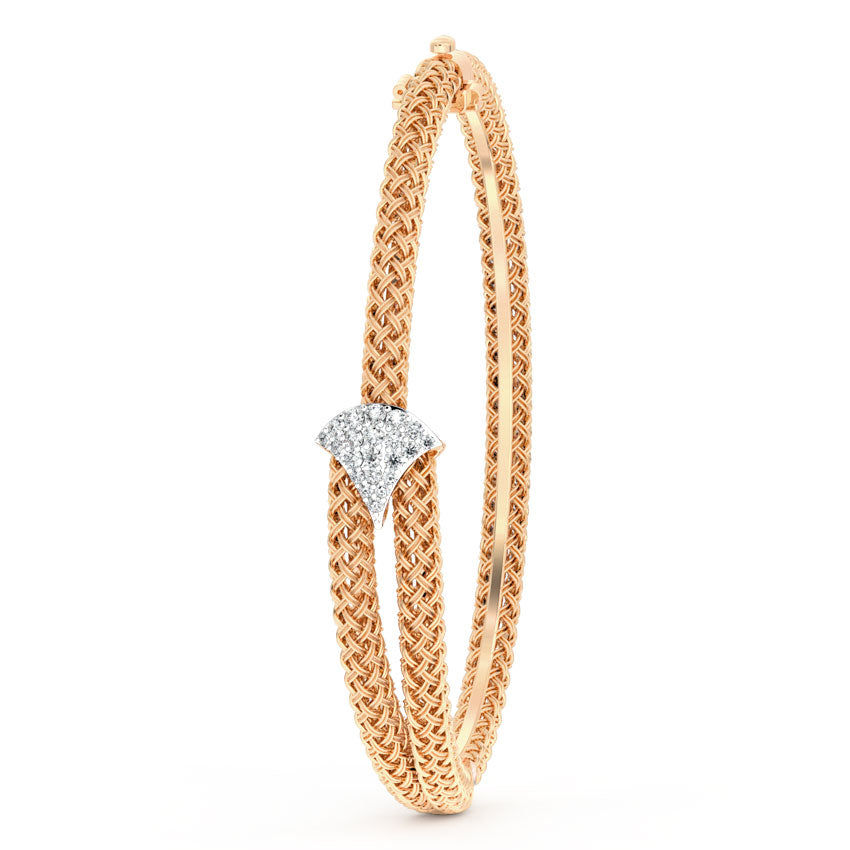 Blaze Twill Diamond Bracelet