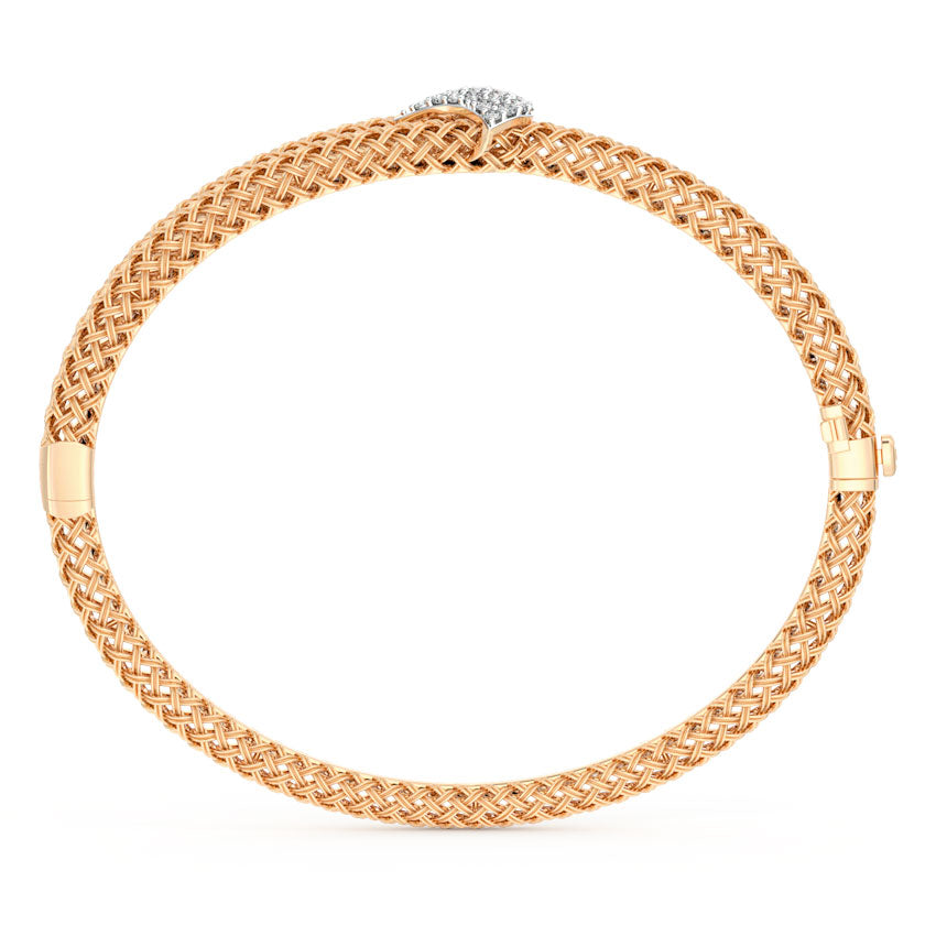 Blaze Twill Diamond Bracelet