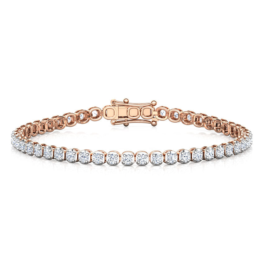 Radiant Diamond Tennis Bracelet