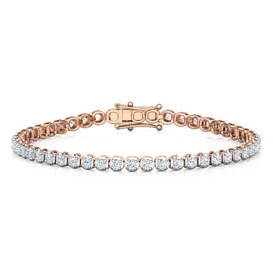 Radiant Diamond Tennis Bracelet