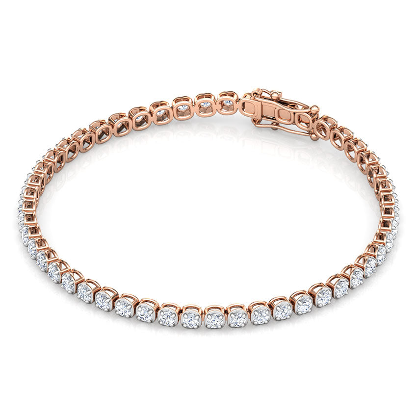 Radiant Diamond Tennis Bracelet