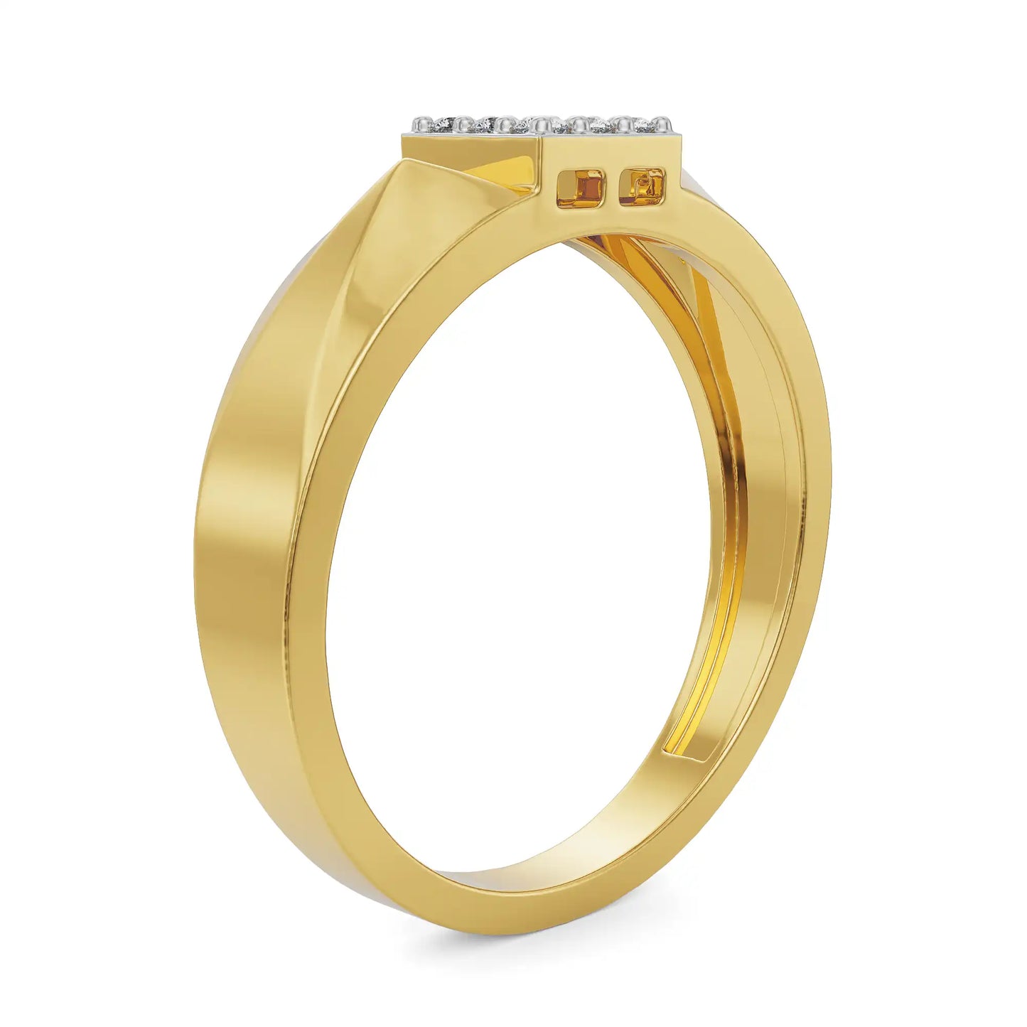 Geneva Lab Grown Radiant Band for Him
