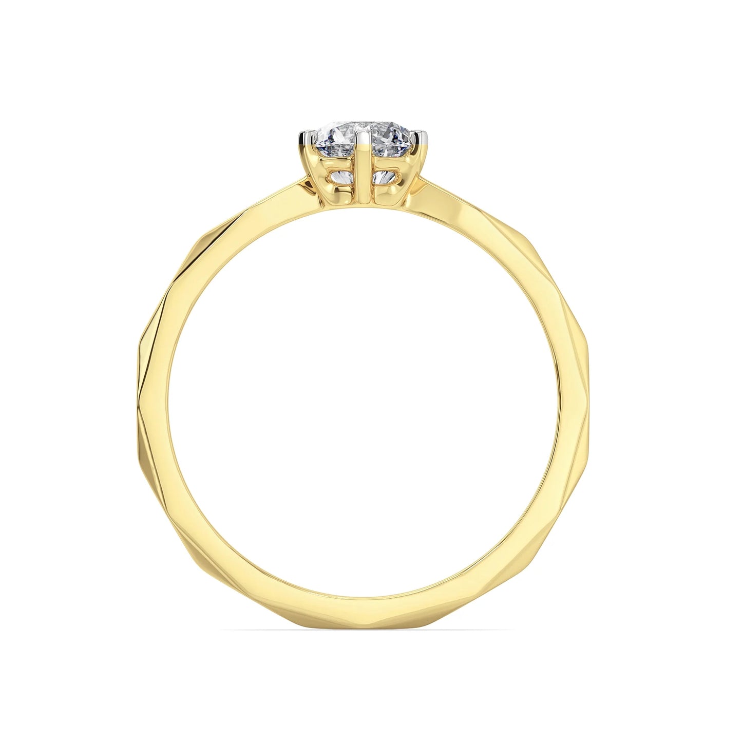 Krita 0.5 Ct Lab Grown Brilliant Iconic Ring