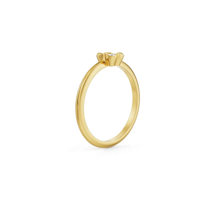 Floral Bloom Brilliant Ring