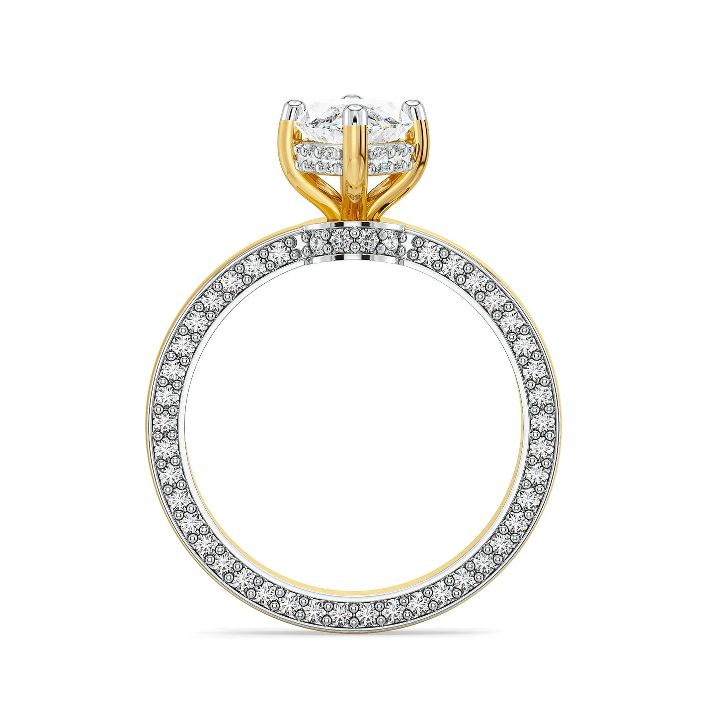 Marquise Mirage Lab Grown Brilliant Ring