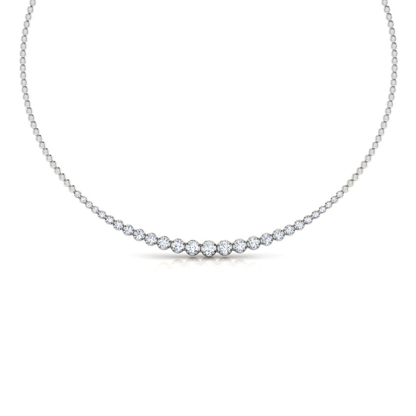 Evolving Illusion Solitaire Necklace
