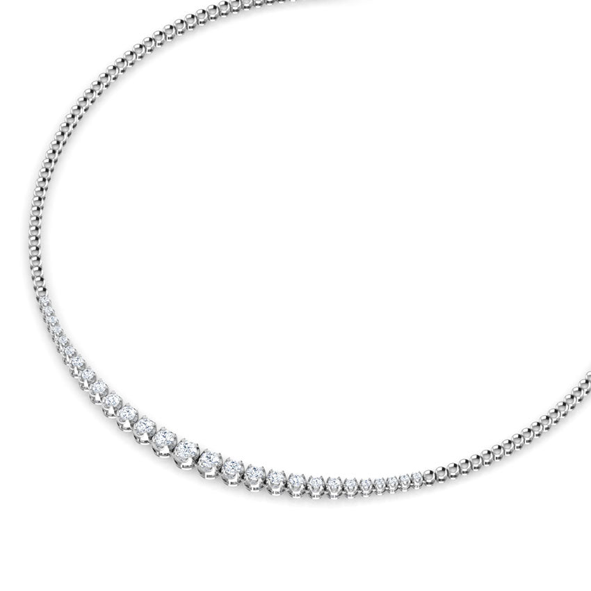 Evolving Illusion Solitaire Necklace