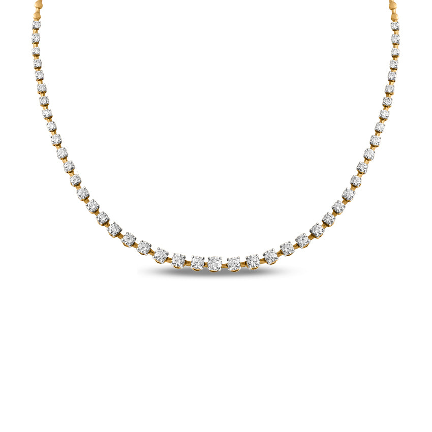 Dazzling Solitaire Necklace