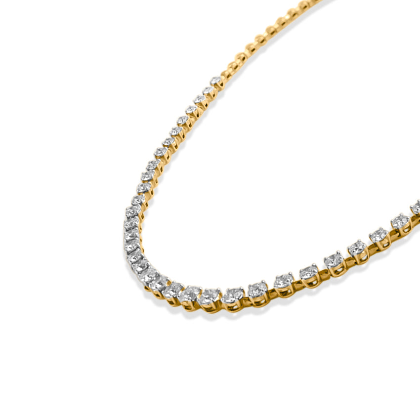 Dazzling Solitaire Necklace