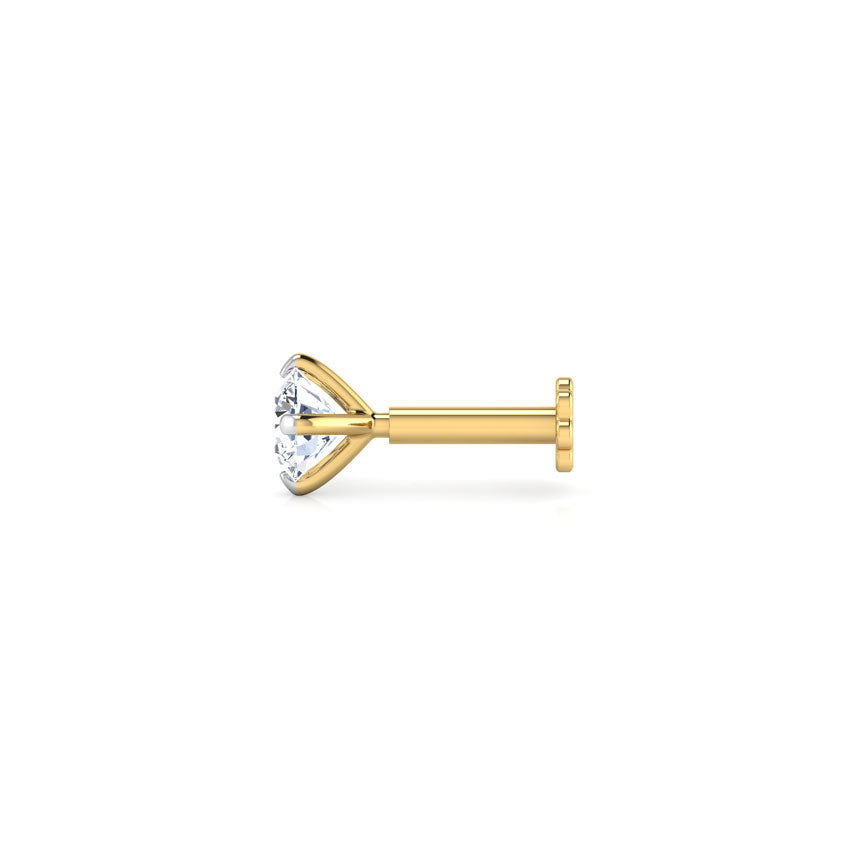 Ariana Solitaire Nose Pin