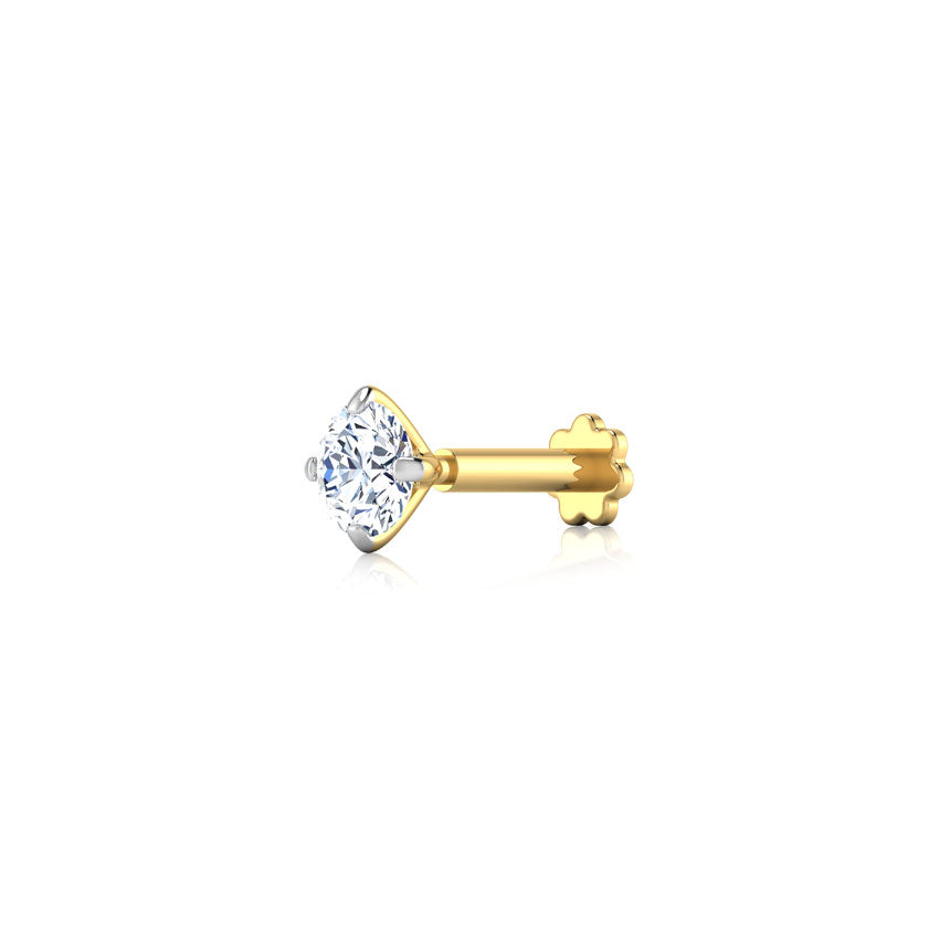 Ariana Solitaire Nose Pin