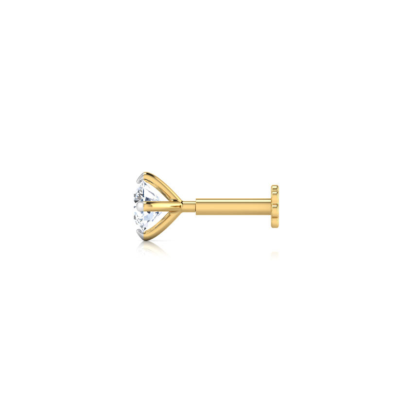 Devi Solitaire Nose Pin