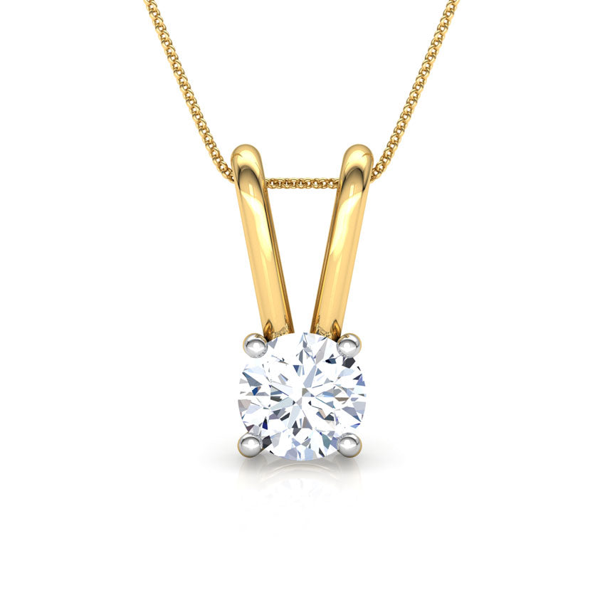 Vista Loop Solitaire Pendant