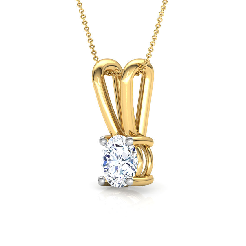 Vista Loop Solitaire Pendant