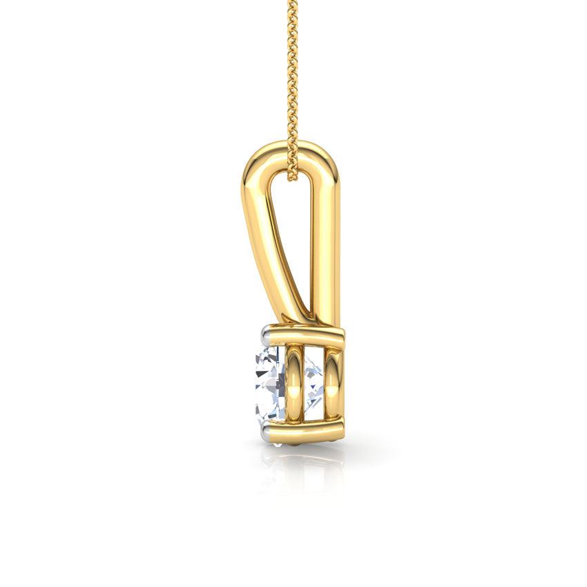 Vista Loop Solitaire Pendant