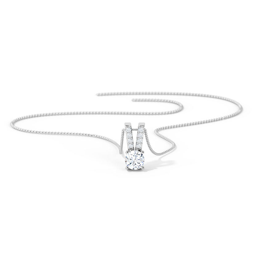 Triumph Solitaire Pendant