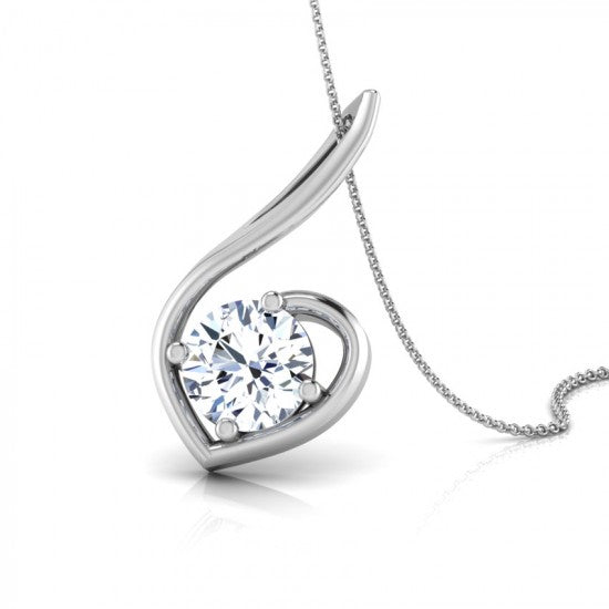 Everlasting Round Solitaire Pendant