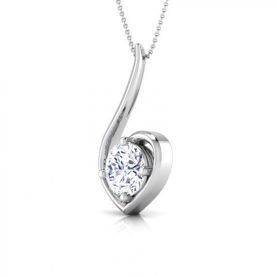 Everlasting Round Solitaire Pendant