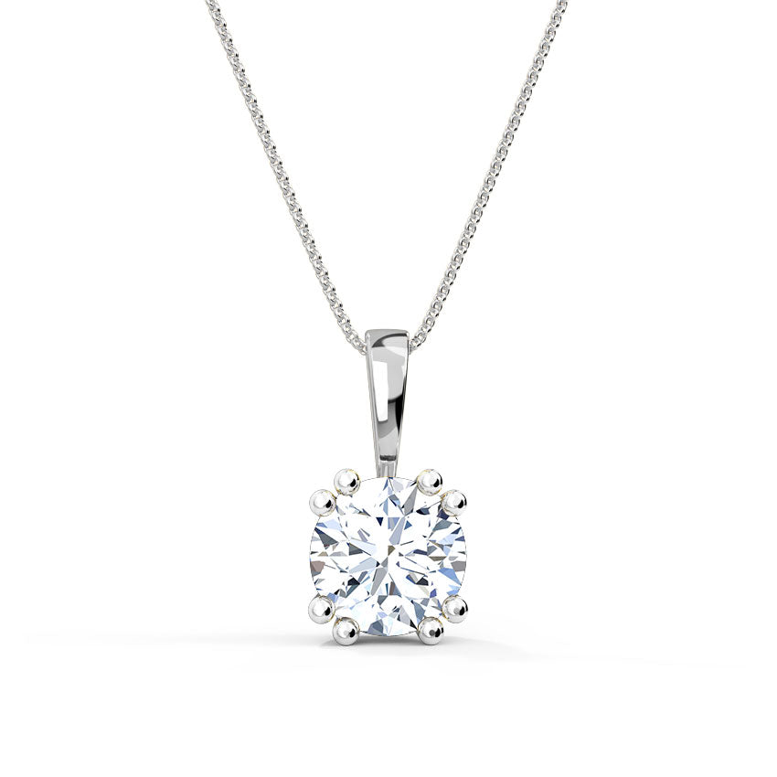 Minimalist Solitaire Pendant