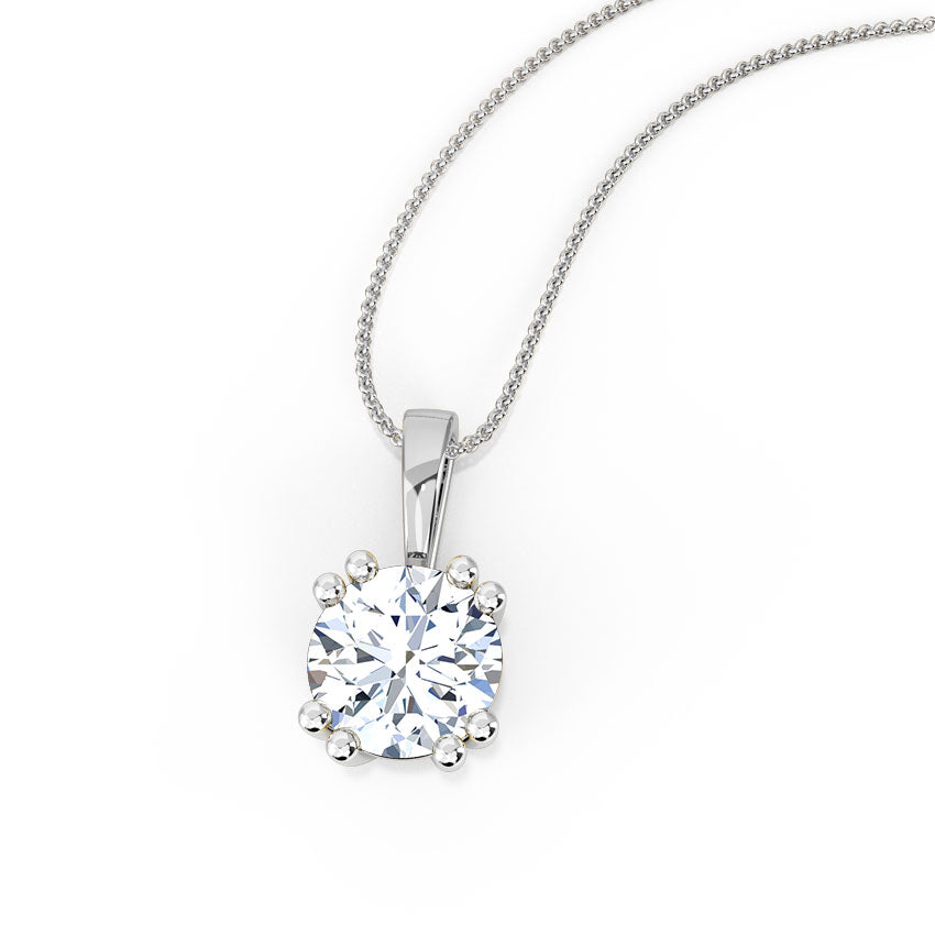 Minimalist Solitaire Pendant