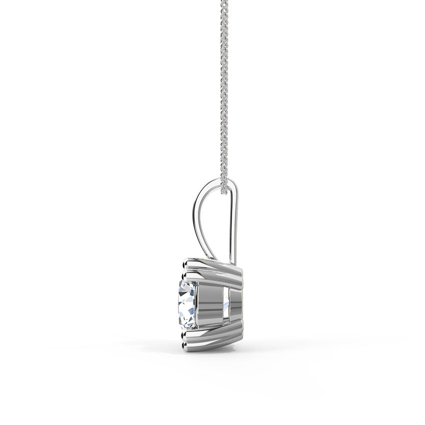 Minimalist Solitaire Pendant