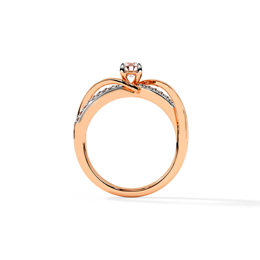 Tess Twine Solitaire Ring