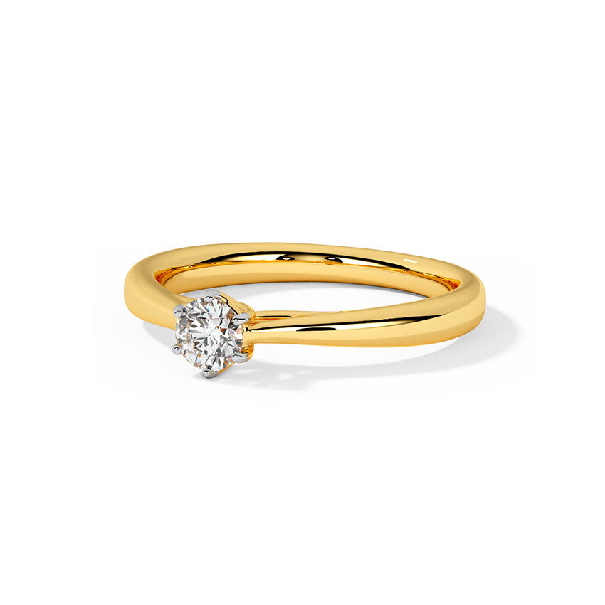 Bertha Solitaire Ring