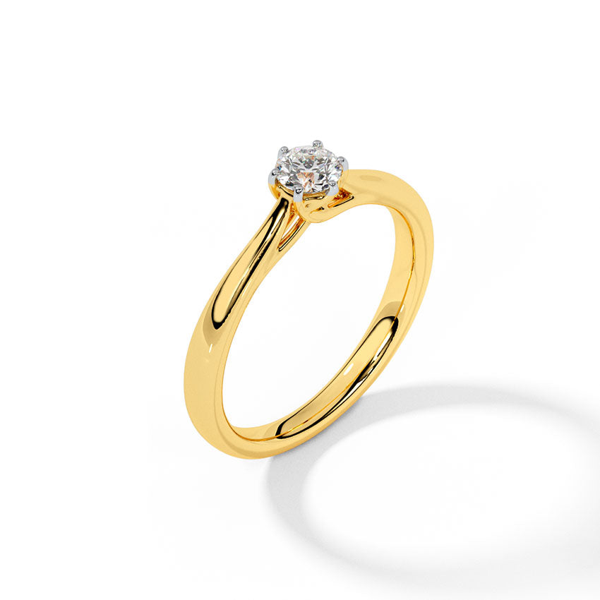 Bertha Solitaire Ring
