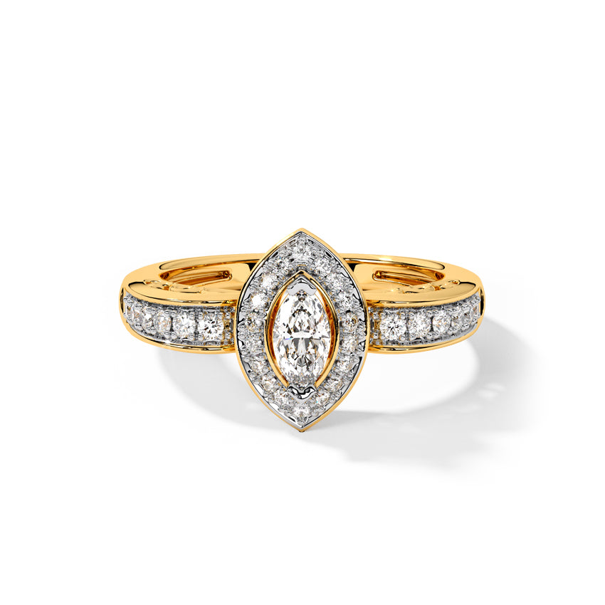 Pearl Solitaire Ring